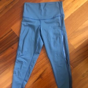 DYI chambray mesh mix tights